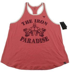 Under Armour UA Project Rock Brahma Tank Top Shirt 1373787-433 Men's